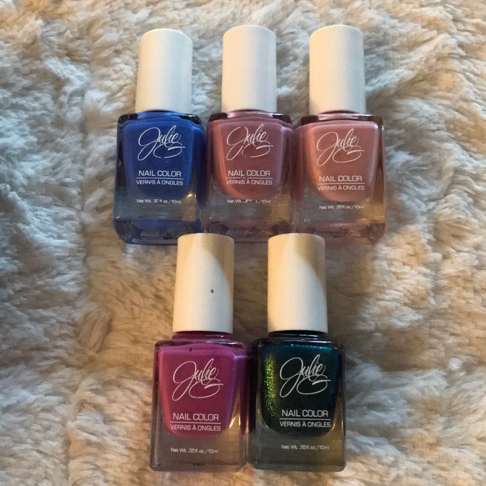 5 Julie G Polishes
